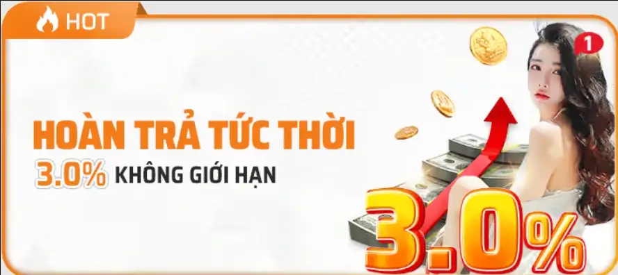 2899k Hoàn trả tức thời không giới hạn đến 3% mỗi ngày